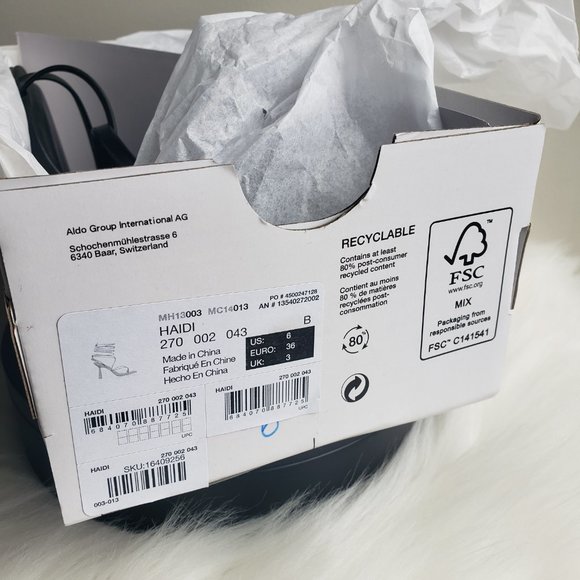 ALDO Bamba Strappy Heeled Sandal - Pillow Walk - Picture 17 of 17